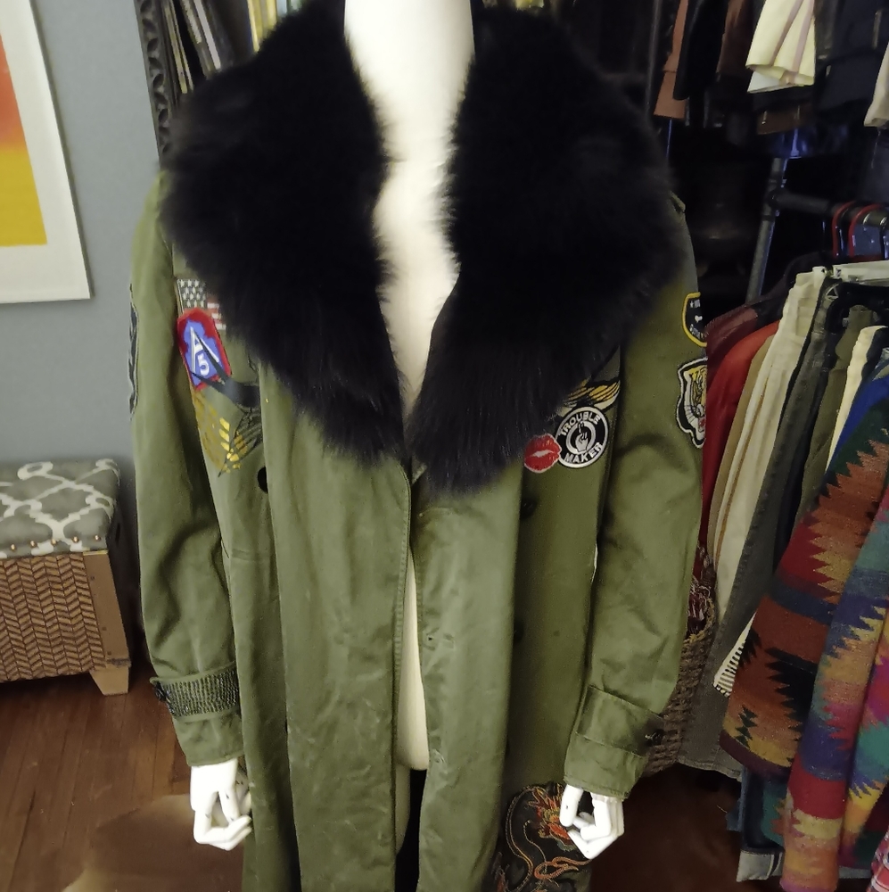 Vintage military coat